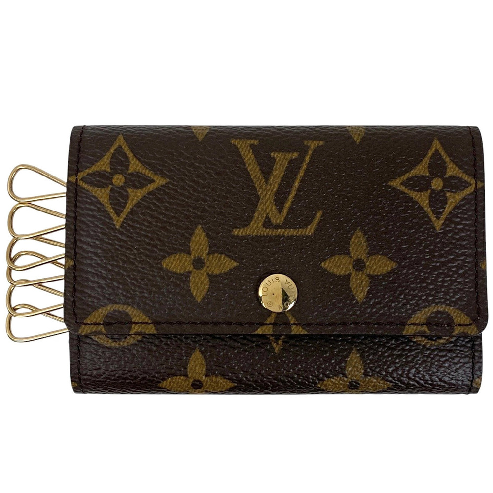 Louis Vuitton Multicles Key Hook Case Monogram Brown